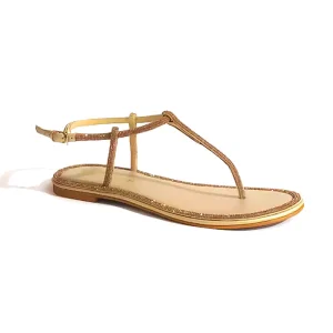 women rhinestone flat sandal 'ORSAY' PinsStep Ladies Chappal All-Match Fashion Shoes