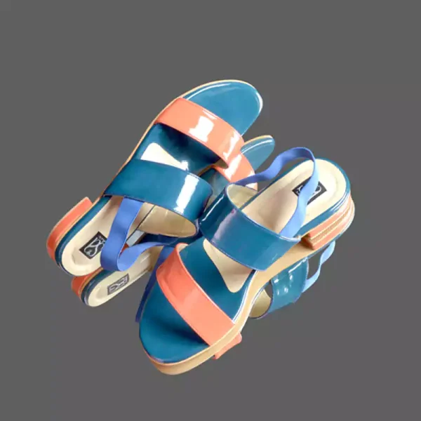 10169 Flat Low Heel Sandal For Women 'Evadine' Buy Online PinsStep best luxury Flat Ladies shoes brand Zinc