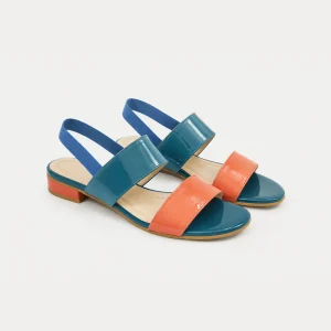 10169 Flat Low Heel Sandal For Women 'Evadine' Buy Online PinsStep best luxury Flat Ladies shoes brand zinc4