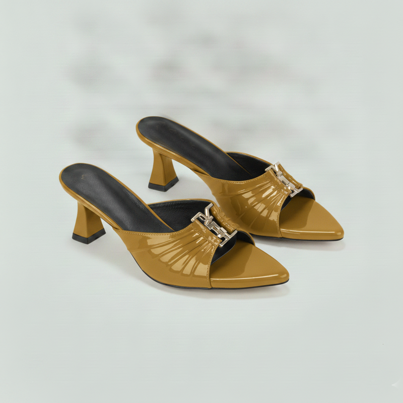 Women Chunky heeled Sandals | SOPHIE | Pinstep 7 10548 Buy Online Trendy Women Chunky heeled Sandals 'SOPHIE' Pinstep Sandals Female shoes GREEN