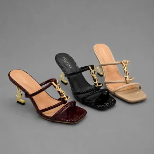10559 Buy Online Women metal heel Sandal 'NATALIA' Pinstep trendy female shoes