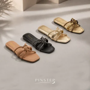 Extra Large Women flat Viral Sandal 'ZARIA' Pinstep 7 10564 Buy Online Women flat Viral Sandal 'ZARIA' Pinstep Luxury female shoes